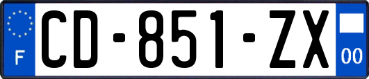 CD-851-ZX