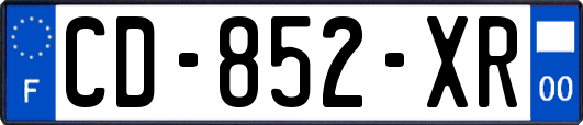 CD-852-XR