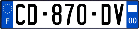 CD-870-DV