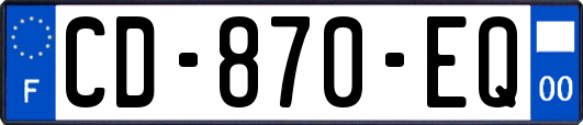 CD-870-EQ