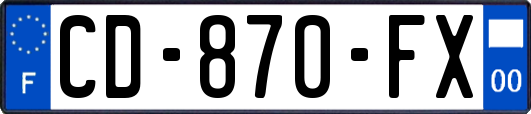 CD-870-FX