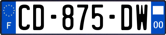 CD-875-DW