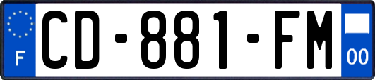 CD-881-FM