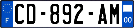 CD-892-AM