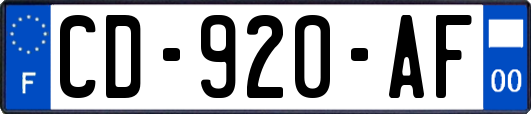 CD-920-AF