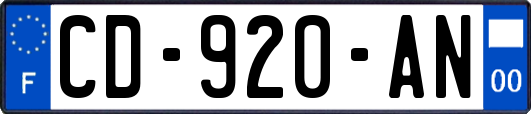 CD-920-AN