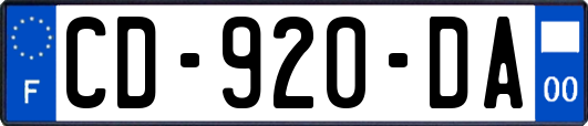 CD-920-DA