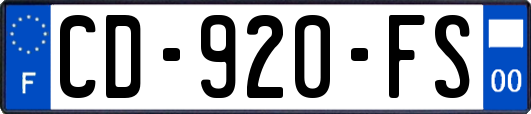 CD-920-FS