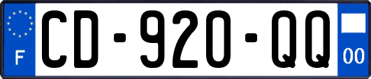 CD-920-QQ