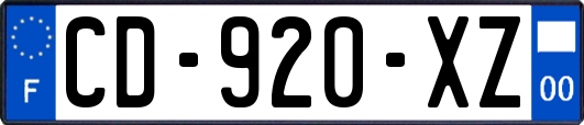 CD-920-XZ