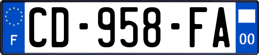 CD-958-FA