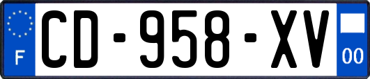 CD-958-XV