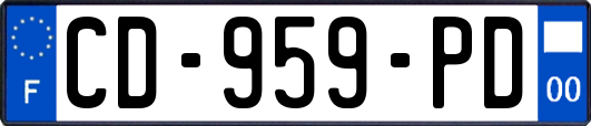 CD-959-PD