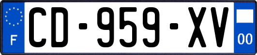 CD-959-XV