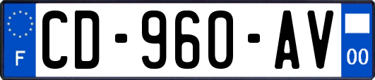 CD-960-AV