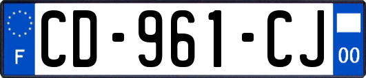CD-961-CJ