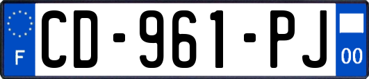 CD-961-PJ