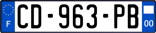 CD-963-PB