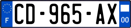 CD-965-AX