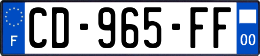 CD-965-FF