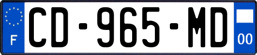 CD-965-MD