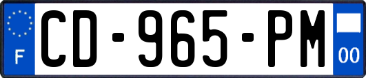 CD-965-PM