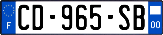 CD-965-SB