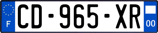 CD-965-XR