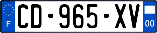 CD-965-XV
