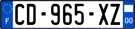 CD-965-XZ