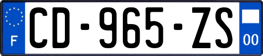 CD-965-ZS