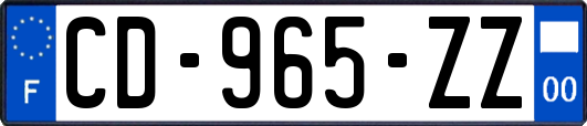 CD-965-ZZ