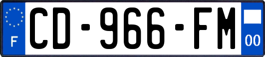 CD-966-FM