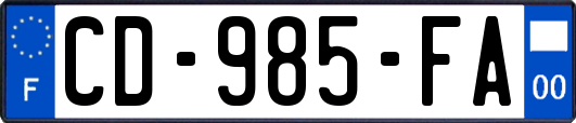 CD-985-FA