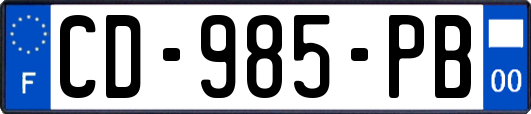 CD-985-PB