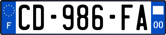 CD-986-FA