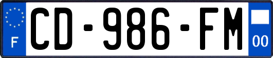 CD-986-FM
