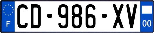 CD-986-XV