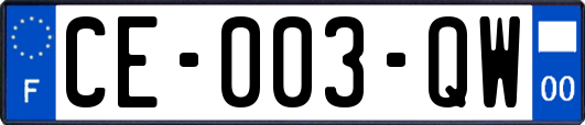 CE-003-QW