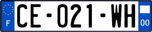 CE-021-WH