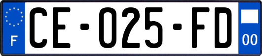 CE-025-FD