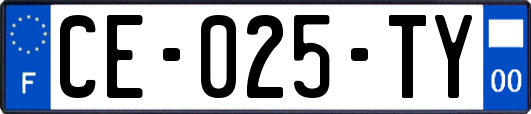 CE-025-TY