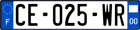 CE-025-WR