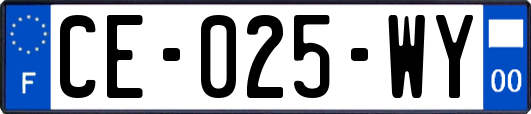 CE-025-WY