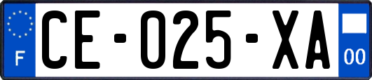 CE-025-XA