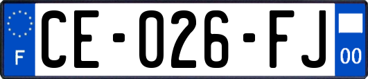 CE-026-FJ