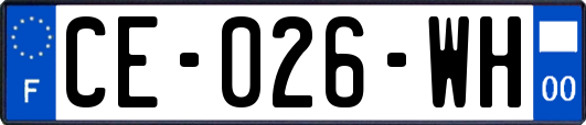 CE-026-WH