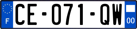 CE-071-QW