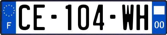 CE-104-WH