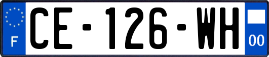 CE-126-WH